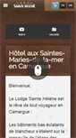 Mobile Screenshot of lodge-saintehelene.com